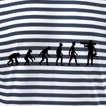 Evolúcia drevorubač - píla a kmeň