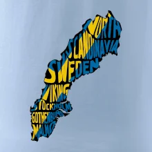 Mapy - názvy miest - Švédsko