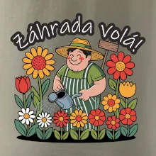 Záhrada volá - záhradník a slnečnice Záhrada volá - záhradník a slnečnice