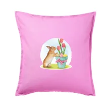 Veľkonočný zajačik tulipány