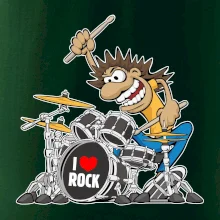 I love rock bubeník