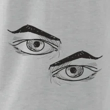 Párový motív - oko naštvané