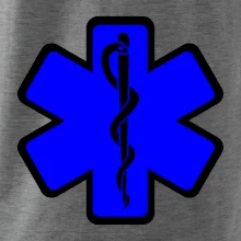Rescue - Hviezda na prsníku + nápis na chrbte Rescue - Hviezda na prsníku + nápis na chrbte