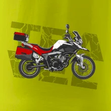 Cestovná enduro červená Cestovná enduro červená