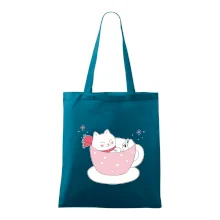 Vianočná mačka v hrnčeku