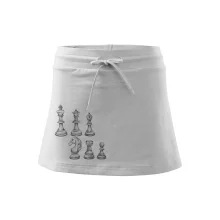 Šachové figúrky kreslené