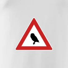 Dopravná značka - Pozor sova