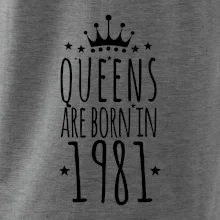 Queens are born in 1981 Queens are born in 1981