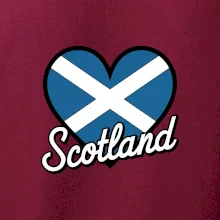 Scotland Srdce s vlajkou Scotland Srdce s vlajkou