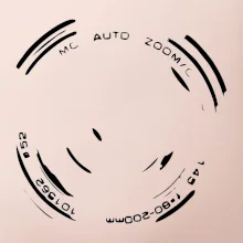 Foto objektív obrys