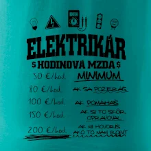 Hodinová mzda elektrikár Hodinová mzda elektrikár