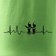 EKG synchronizované plávanie