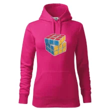 Rubikova kocka kreslená