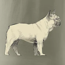 Vintage French bulldog