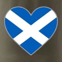 Škótske srdce na prsník