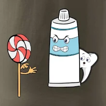 Lízátko pasta zuby