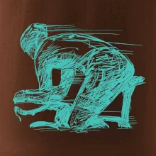 Cestná cyklista zadok