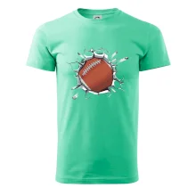 Americký futbal lopta v triku