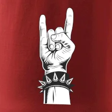 Rock ruka s náramkom