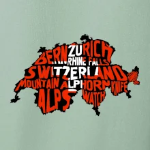 Mapy - názvy miest - Švajčiarsko