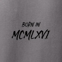 Born in - Rímske číslo 1966