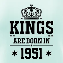 Kings are born in 1951