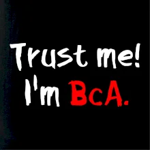 Trust me I´m  BcA. / Ver mi somm BcA. Trust me I´m  BcA. / Ver mi somm BcA.