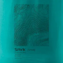 Smrk - vrstevnice v obdĺžniku