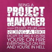 Being A Project Manager - bike