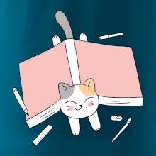 Učenie na štátnice mačka Učenie na štátnice mačka