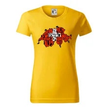 Mapy - názvy miest - Švajčiarsko