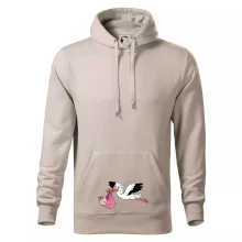 Bocian a bábätko - dievča (Hana-creative)