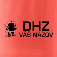 DHZ postavička - vlastný nápis