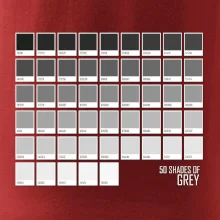 50 farebných odtieňov šedej