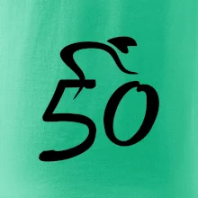 Cyklista oslavuje päťdesiatku (50)