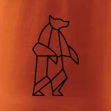 Geometria ľadový medveď stojaci