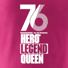 Hero, Legend, Queen 1976