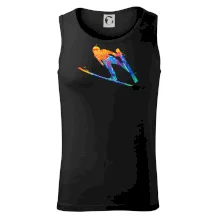 Skokan na lyžiach splash