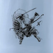 Skica ninja veverička