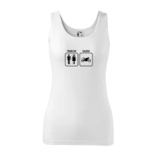 Problém cestná motorka