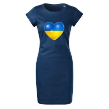 Ukrajina srdce vlajka Ukrajina srdce vlajka