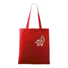 Folklór na prsníku líška