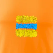 Turistická Cyklo značka - žlto modrá