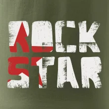 Rock star nápis