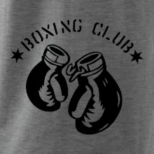 Boxing club nápis Boxing club nápis