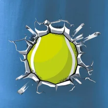 Tenisová loptička v triku