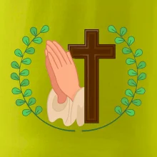 Veniec - kríž a modlenie