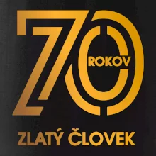 70 rokov zlatý človek