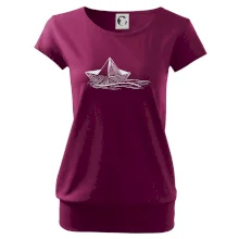 Letná romantika - papierová loďka