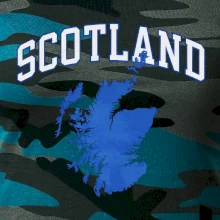 Scotland nápis s mapou